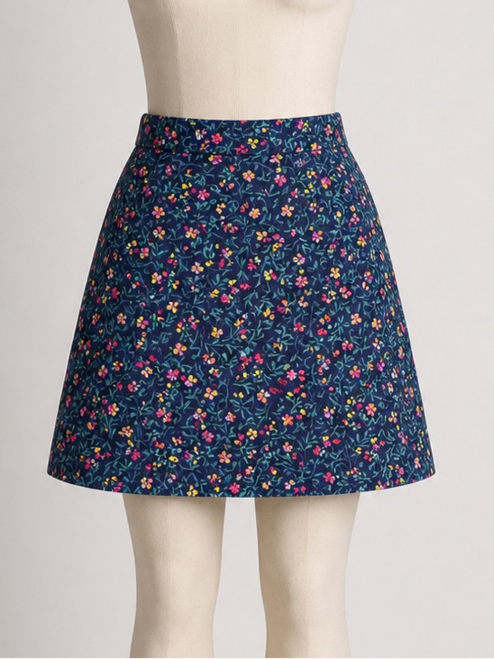 croft & barrow skort - Floral A-Line stretchy material
